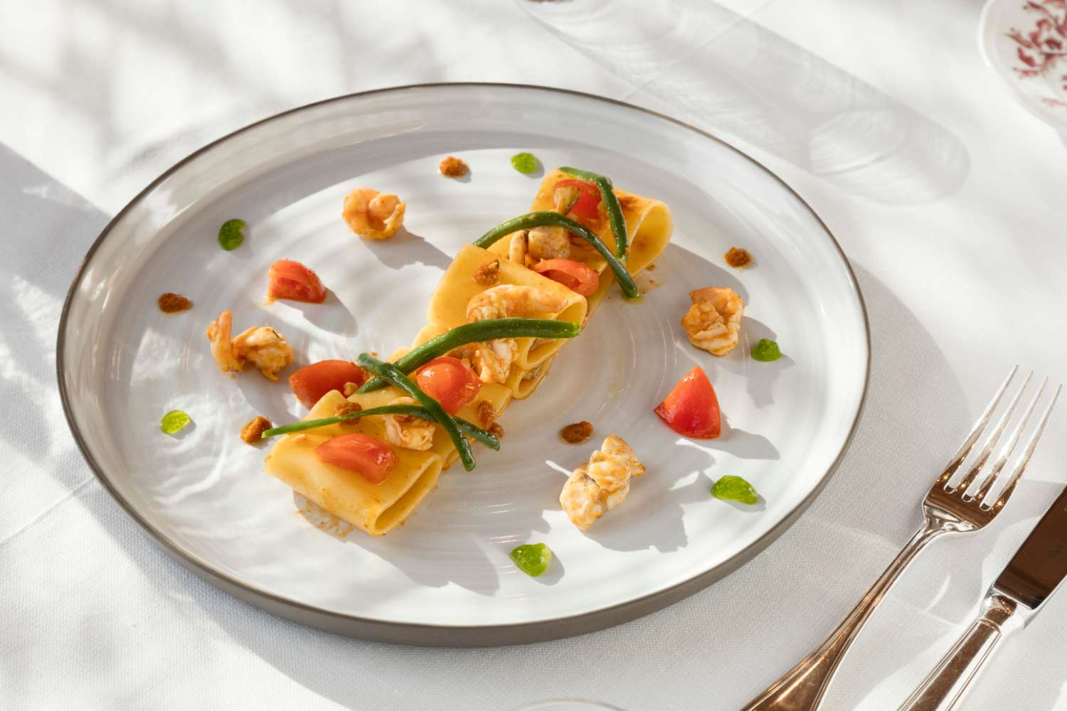 Faloria restaurant dish — alpine cuisine Cortina