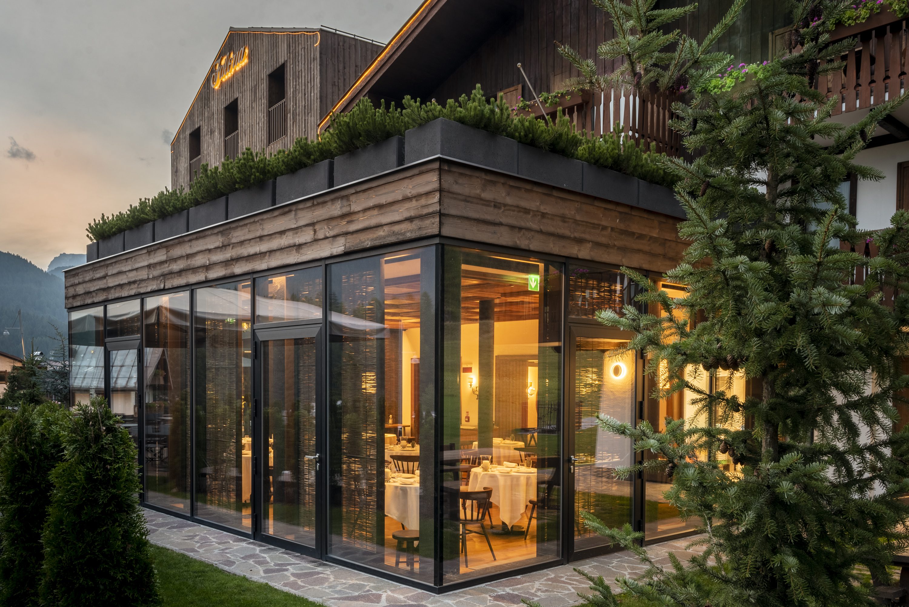 Exterior & Aerial — Faloria Mountain Spa Resort Cortina d'Ampezzo